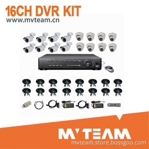 16CH CCTV Camera System with CE, FCC and RoHS Certificate (MVT-16EV)